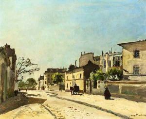 Rue Notre Dame, Paris by Johan Barthold Jongkind