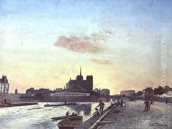 View of Notre Dame, Paris, 1864 - view 1