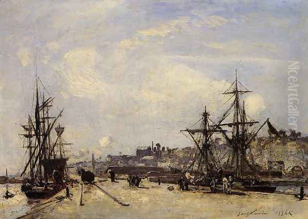 Honfleur, the Railroad Dock - view 1