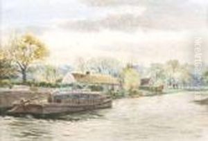 Barges On The Lagan Barges On The Lagan