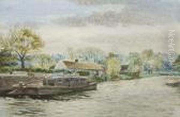 Belfast Rowing Club Boathouse On The Lagan - view 1