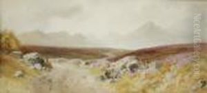 Figure On A Mountain Path