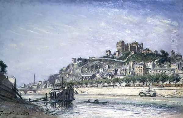 The Saone at Lyons, 1875 - view 1