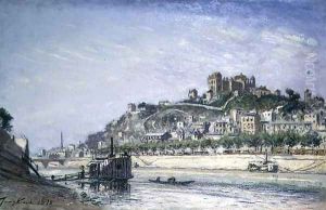 The Saone at Lyons, 1875
