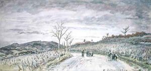 The Col du Balbins and the Montagne de Ornacieux, 1880 The Col du Balbins and the Montagne de Ornacieux, 1880