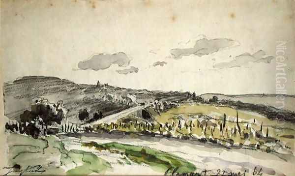 View of Clamart, 1864 - view 1