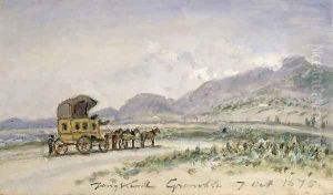 The Diligence from Grenoble to Sassenage, 7th October 1875 by Johan Barthold Jongkind