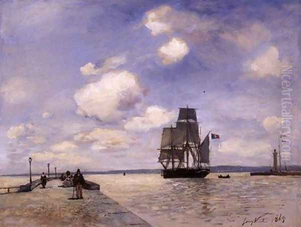 The Jetty of Honfleur - view 1