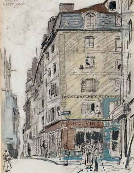 La rue du Petit-Pont Saint-Severin, Paris - view 1