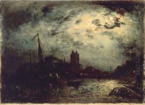 Paysage de Holland by Johan Barthold Jongkind
