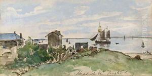 La Cte de Sainte-Adresse by Johan Barthold Jongkind