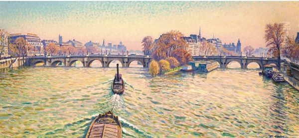 Remorqueur Sur La Seine - view 1