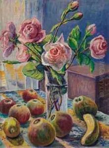 Fleurs Et Fruits by Gustave Cariot