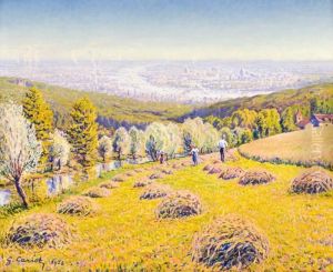 Vue De Mayence by Gustave Cariot