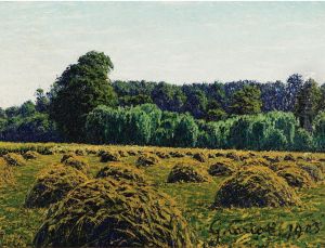 Meules De Foin by Gustave Cariot