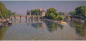 Pont Neuf by Gustave Cariot