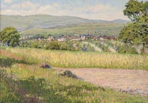 Paysage En Allemagne by Gustave Cariot