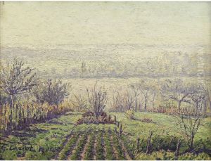 Paysage, Brume Matinale by Gustave Cariot