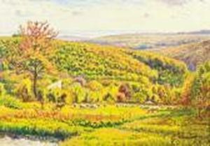 Paysage Avec Berger Et Son Troupeau, 1936.