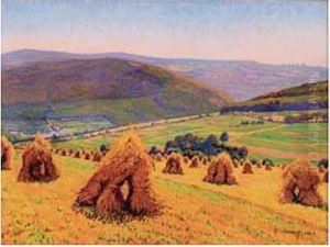 Les Moissons by Gustave Cariot