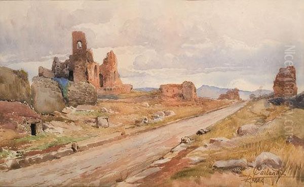 Roma, Ruderi Sull""appia Antica - view 1