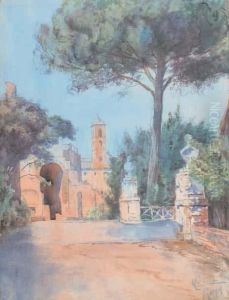 Scorcio Di Roma by Onorato Carlandi