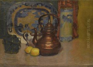 Still Life With Copper Kettle by Arthur Beecher Carles