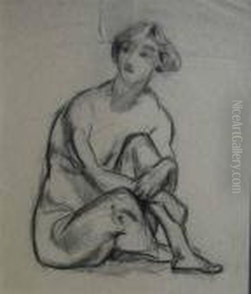 Seated Nude - view 1