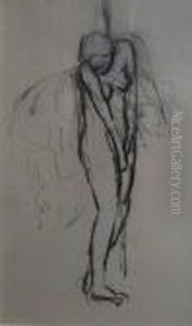 Nude Study by Arthur Beecher Carles