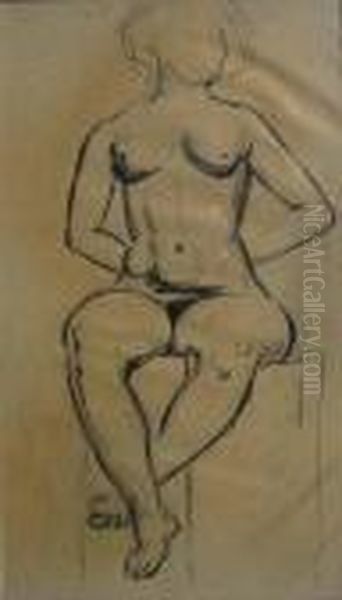 Seated Model - view 1