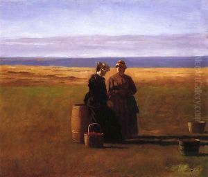 The Conversation by Eastman Johnson