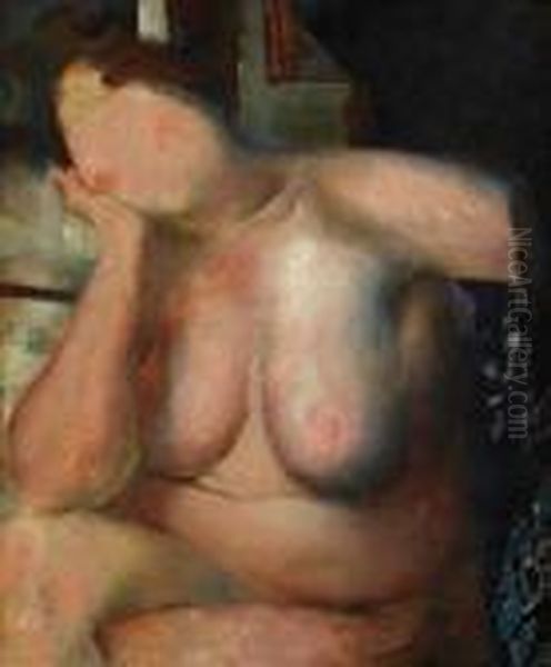 Seated Nude - view 1