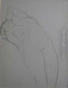 Reclining Nude by Arthur Beecher Carles