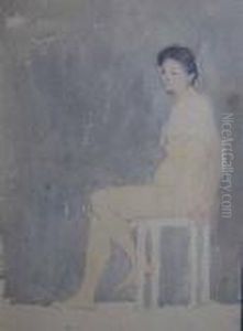 Seated Nude by Arthur Beecher Carles