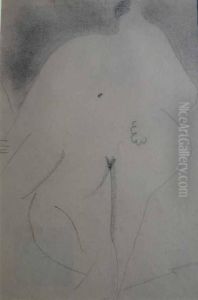 Abstract Nude by Arthur Beecher Carles