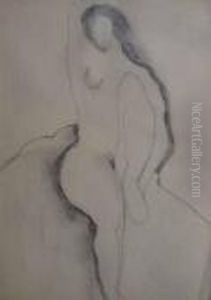 Seated Figure by Arthur Beecher Carles