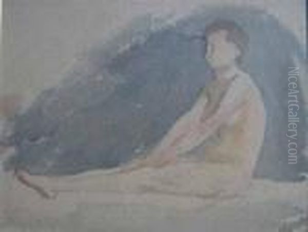 Seated Nude - view 1