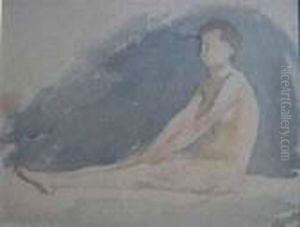 Seated Nude by Arthur Beecher Carles