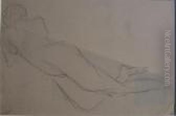 Reclining Nude, No. 52 Sketchbook - view 1