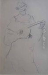 Women With Guitar