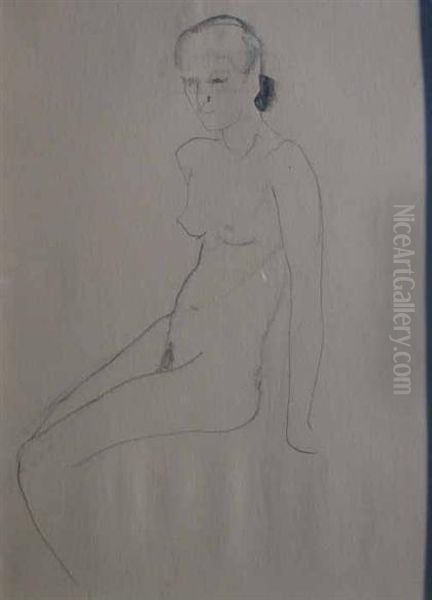 Seated Nude - view 1