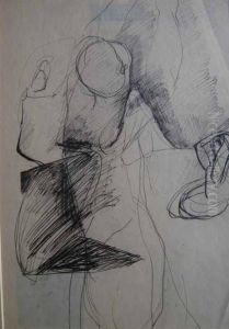 Figure Study by Arthur Beecher Carles