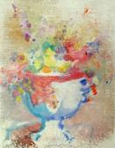 Flowers In A Vase by Arthur Beecher Carles