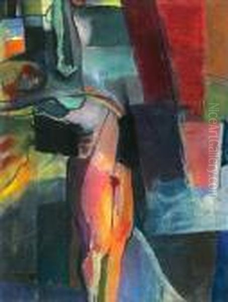 Abstract Color Block Design - view 1