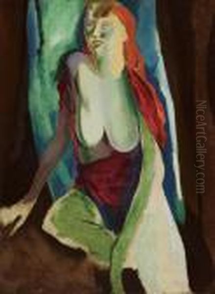 Seated Nude - view 1