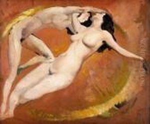 Two Female Nudes Two Female Nudes
