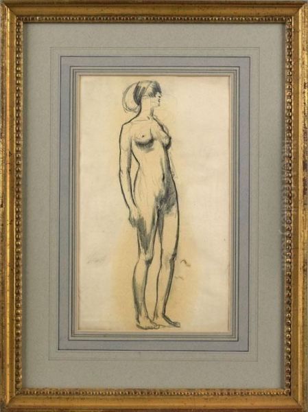 Standing Female Nude - view 1
