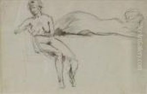 Graphite On Buff Paper