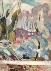 Abstract Landscape by Arthur Beecher Carles