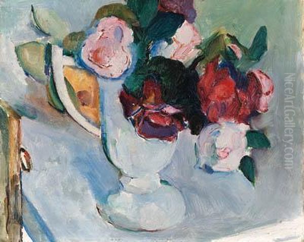 Still Life With Flowers by Arthur Beecher Carles